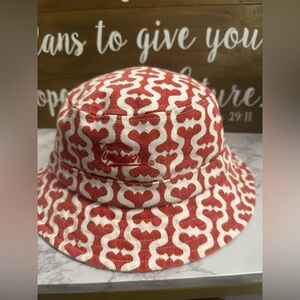 Supreme NY Twill Crusher Bucket Hat Monogram